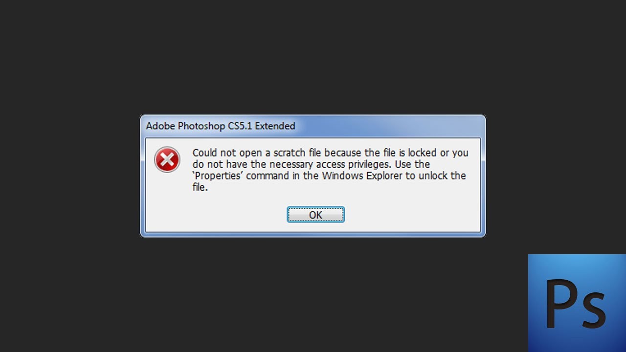 Adobe unable to open file