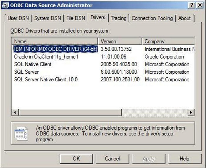 Oracle 32 Bit Odbc Driver