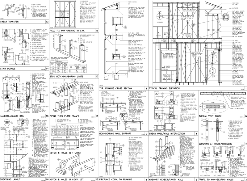 Cad drawing examples